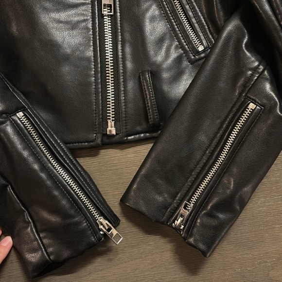 Zara Leather Jacket - Picture 3 of 5